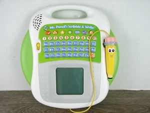 LeapFrog Mr. Pencil's Scribble and Write, almohadilla de aprendizaje verde para niños - Imagen 1 de 8