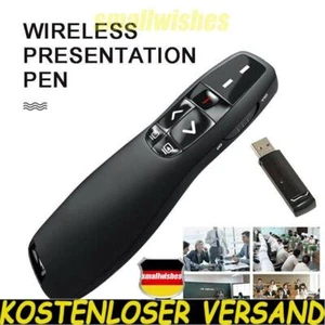 2.4 GHz USB Presenter Powerpoint Clicker Präsentation Fernbedienung Wireless ~ - Afbeelding 1 van 13
