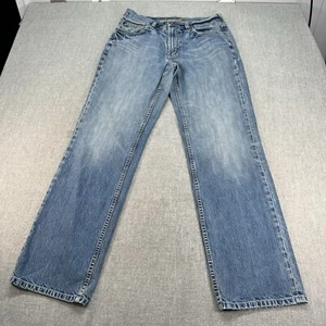 Indigo Palms Jeans Mens 35x34 Blue Straight Denim Medium Wash - Picture 1 of 9