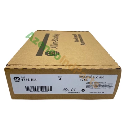 New Factory Sealed Allen-Bradley 1746-NI4 SLC 500 Input Module 1746NI4 - Image 1 of 2