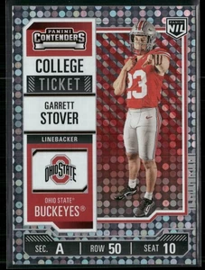 2025 Panini Ohio State University #10 Garrett Stover Diamond Plate - Bild 1 von 2