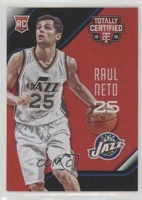 2015 Panini Totally Certified Rookies Mirror Red /149 Raul Neto #177 Rookie RC - Image 1 of 2
