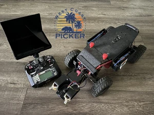 Axial Capra 4WD Rock Crawler (Red) Custom Built for Home Inspections SEE VIDEO - Picture 1 of 20