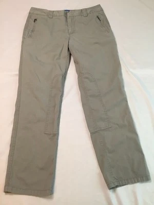 Vera Wang Simply Vera Khaki Pants Women’s Size 6 Excellent Cond Zip Pockets F - Image 1 of 4