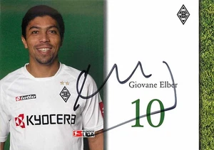 Giovane Elber Autogrammkarte Borussia Mönchengladbach Bundesliga 2005 - Bild 1 von 2