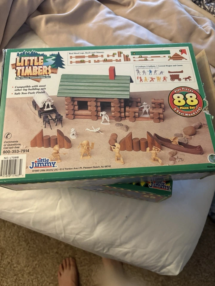 Little Jimmy Little Timbers Classic Wood Costruction Set - Image 1 of 1