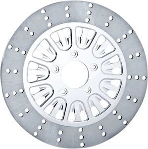 RC Components 11.75" Floating Rotors COG117126CLF2K Chrome Aluminum Front/Left - Picture 1 of 3