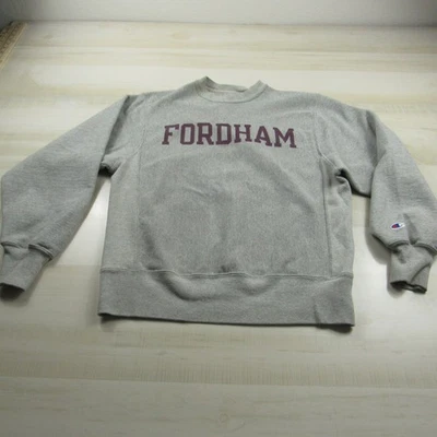 Sudadera De Colección Fordham University Para Hombre Pequeña Gris Tejido Inverso Campeón Foto 1 de 4