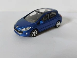 Norev 1/60 Peugeot 308  Bleu  Mk1  2009   avec boite. - Foto 1 di 12