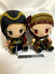 Twisted Wonderland Hand made style Plush doll Kalim Al-Asim Jamil Viper set of 2 - Picture 1 of 12