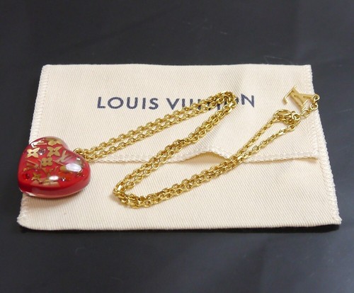 LOUIS VUITTON（LV） Autentica collana LOUIS VUITTON Pandantif Cool Unclusion Gelatina Plastica #4083