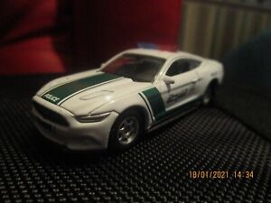 WELLY 52351 2015 FORD MUSTANG GT DUBAI POLICE NEW no packaging approx 1/64 7.5cm