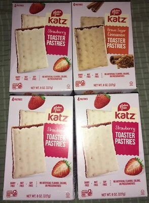 4 Katz Strawberry Brown Sugar Cinnamon Gluten Free Toaster Pastries 8 Oz Boxes - Image 1 of 4