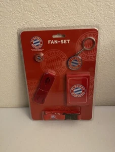 BRAND NEW OFFICIAL LOT OF 5  PIECES BAYERN MUNICH SOCCER FAN SET - Picture 1 of 2