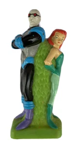 Vintage 1997 Action Figure 3” Mr Freeze Poison Ivy PVC Animated Series DC Comics - Picture 1 of 8