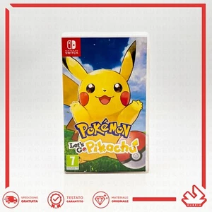 POKEMON LET'S GO PIKACHU ORIGINALE – ITALIANO - NINTENDO SWITCH EEVEE CHARIZARD - Imagen 1 de 7