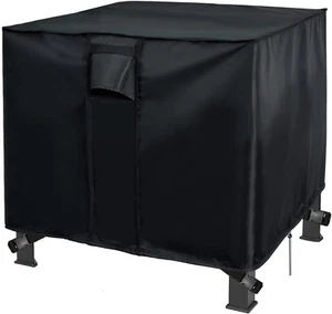Fire Pit Cover 30 X 30 X 25 Inch Square, Waterproof Gas Firepit Table Cover Fire - Picture 1 of 12