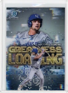 2025 Bowman Greatness Loading Jac Caglianone Kansas City Royals - Picture 1 of 2