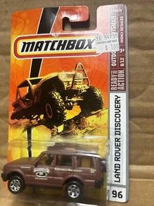Matchbox 1/64 Diecast Ready For Action Forest Retreat Brown Land Rover Discovery - Picture 1 of 2