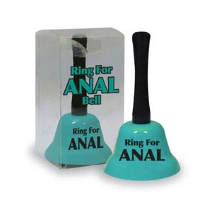 Ring For Anal Bell - Teal Novelty Bell - Picture 1 of 1