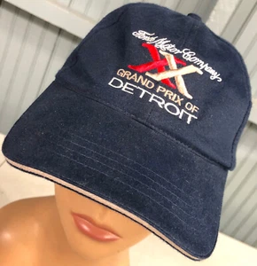 Ford Motor Company Grand Prix Of Detroit 2001 Strapback Baseball Cap Hat - Picture 1 of 5