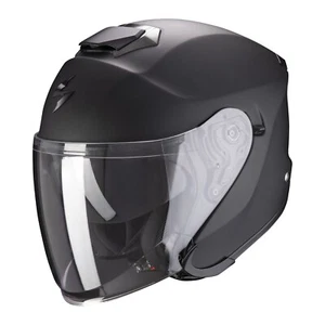 Scorpion Casco de Moto Talla XXL EXO-S1 Solid Scooter Casco Jet Negro Mate - Imagen 1 de 3