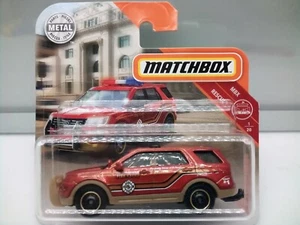 Matchbox Superfast / MB 1179 - Ford Interceptor Utility - Fire Chief - Model x1 - Picture 1 of 5