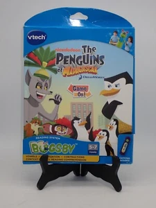 New VTECH Bugsby Reading System The Penguins of Madagascar Book & Cartridge - Picture 1 of 10