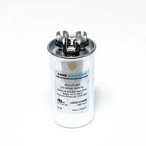 Supco Capacitor Round Dual Run 30 + 3 uf mfd 370/440 Volts for HVAC Motors - Picture 1 of 5