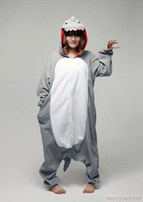 Pijama de tiburón Xhilaration para mujer disfraz de una pieza talla XSmall nuevo con etiquetas Foto 1 de 1