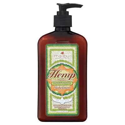 Malibu Tan Body Lotion for Dry Skin Hemp Moisturizer, 18 fl oz - Image 1 of 4