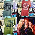 ??NWOT LOT WOMEN?S HOCUS POCUS WITCH HALLOWEEN SHIRT LOT ALL FIT LIKE LARGE
