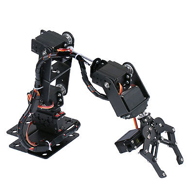 KKmoon 6DOF Metal Claw Robotic Arm With Servos DIY Kit Mechanical Arm Robot U5M3 • 81.90$