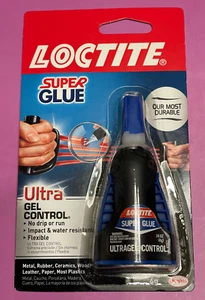 Loctite Ultra Gel Control Super Glue - 0.14 oz (4g) - Flexible Impact Resistant - Picture 1 of 2