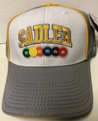 Винтажная мужская шляпа Elliott Sadler Nascar Robert Yates Racing No38 M&M One Fit - Изображение 1 из 4