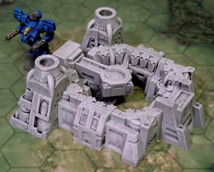 Wargames 6mm / 1/300 Scenery Terrain Building - Il reattore - Foto 1 di 5