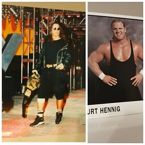 WCW Bret Hitman Hart & Curt Hennig Officially licensed Promo, Mr. Perfect, WWF