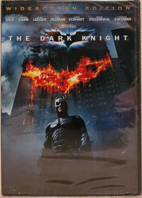 The Dark Knight (DVD, 2008 Widescreen) Christian Bale Heath Ledger - New Sealed! - Image 1 of 2