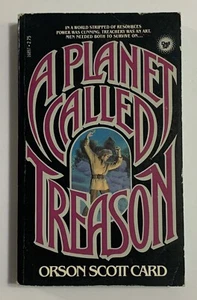 Vintage Signed Orson Scott Card A Planet Called Treason 1980 Dell Publishing - Picture 1 of 5