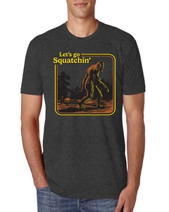 Camiseta Let's Go Squatchin Bigfoot Hombre Premium Tri Blend - Imagen 1 de 17