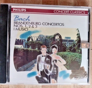Bach: Brandenburg Concerti 1-3 / I Musici by Maria Teresa Garatti, Maurice Andr - Picture 1 of 7