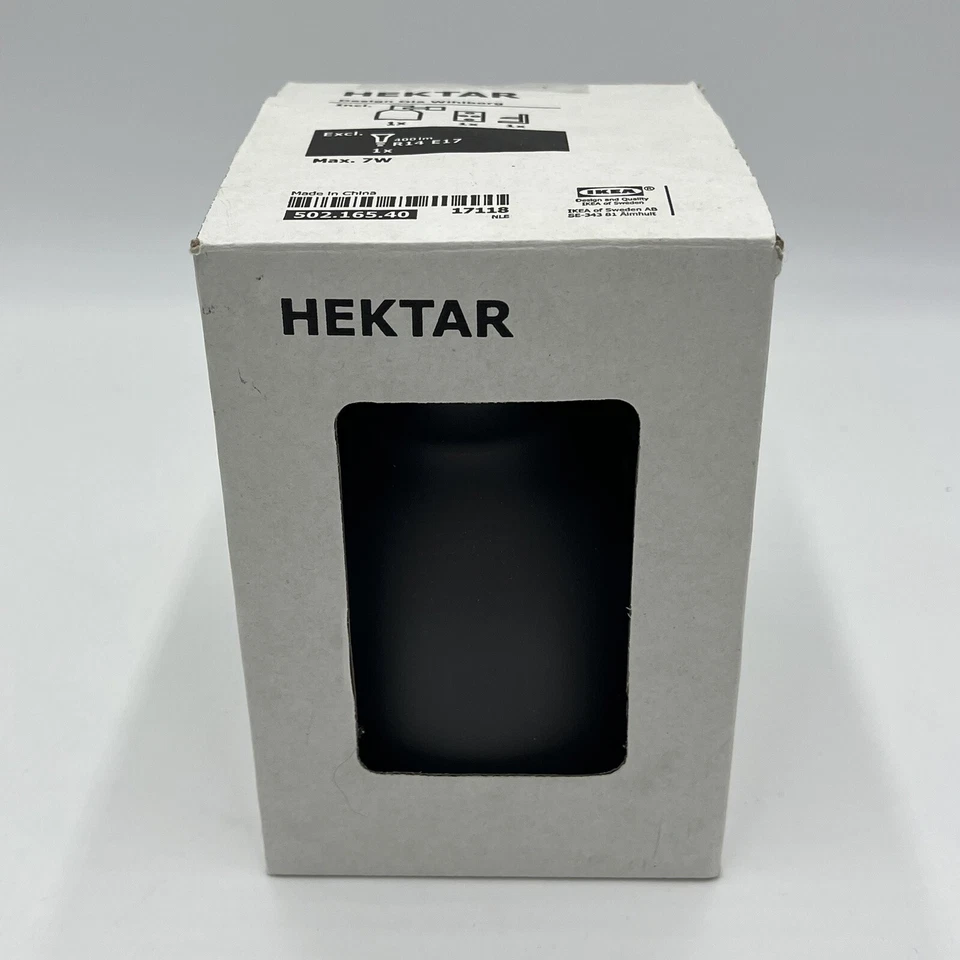 Ikea Hektar зажим прожектор темно серый стальной лампа 502.165.40 новый - Изображение 1 из 4