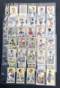 Original 1931 Churchman Sporting Celebrities Rare Full Set Of 50 Cards - Picture 1 of 11