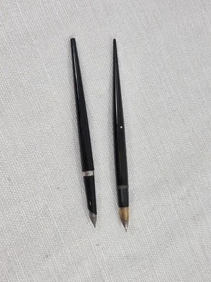 Lote de plumas estilográficas Sheaffer's Lifetime punto blanco oro 14k sin tapa Waterman's Foto 1 de 3