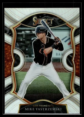 2021 Panini Select Silver Prizm #79 Mike Yastrzemski - Image 1 of 2