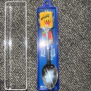 Mickey Unlimited Donald Duck Silver Plated Collectable Spoon RARE - Picture 1 of 4