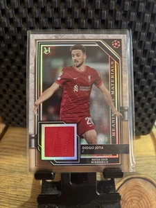2021-22 Topps Museum Collection UCL Meaningful Material Relics /250 Diogo Jota - Picture 1 of 3