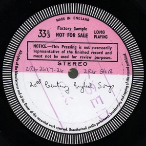 ZRG5418 Various Artists Twentieth Century English Songs LP vinyl UK Argo 1964 1 - Picture 1 of 1