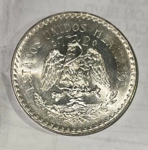 1933 Un Peso Mexico BU Silver! - Picture 1 of 7