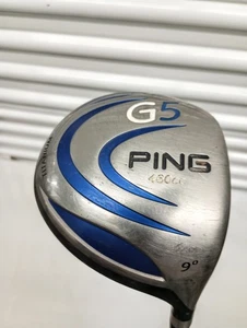 Ping G5 460cc 9* Driver Stiff Flex  Aldila 75-S 350 Shaft 44" RH - Picture 1 of 8